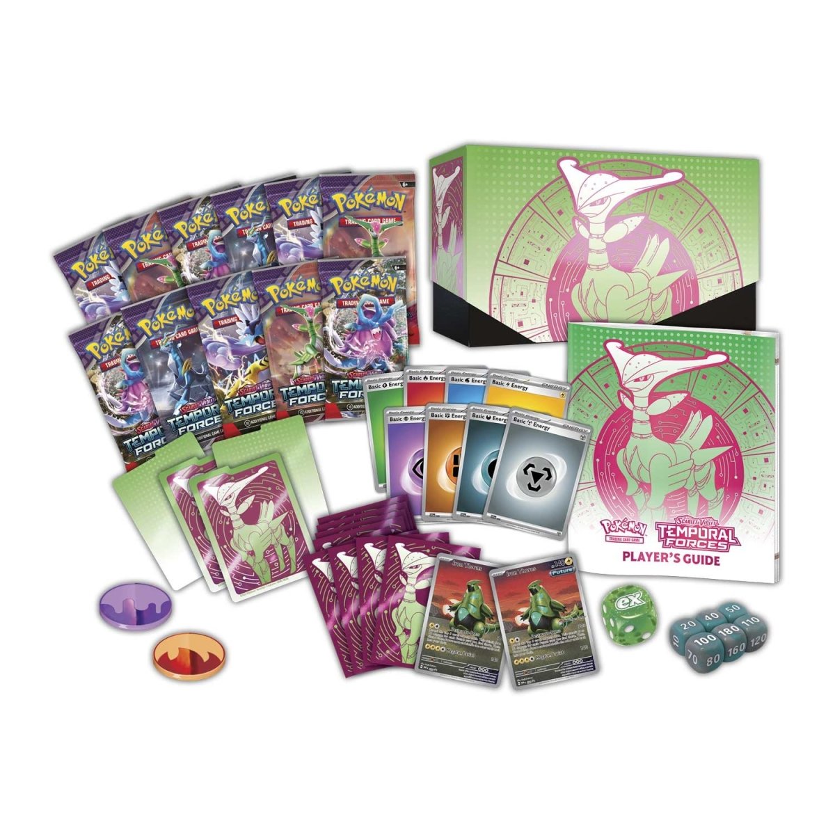 Pokémon Temporal Forces (Iron Leaves) Pokémon Center Elite Trainer Box – Verzegeld & Authentiek
