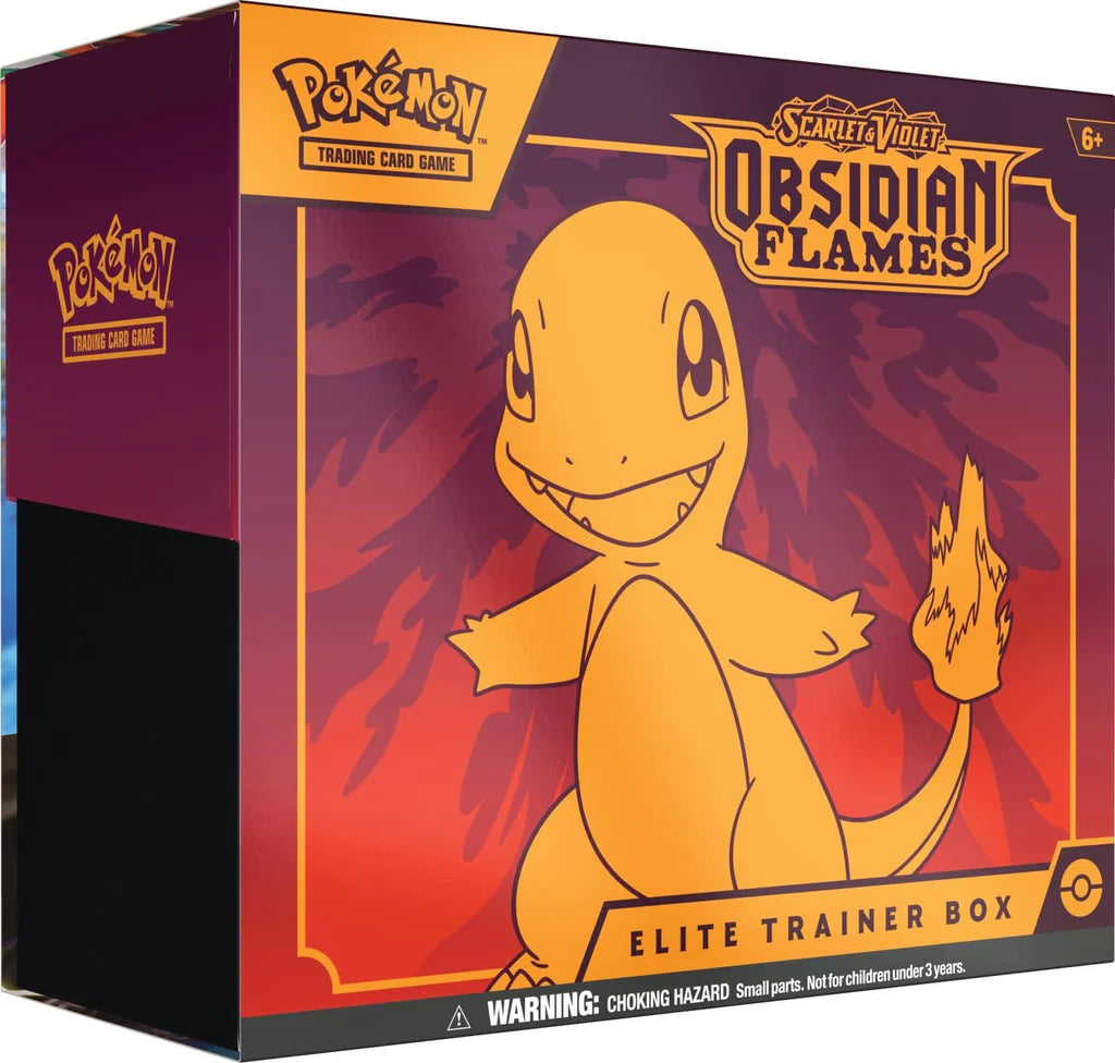 Pokémon TCG: Scarlet & Violet-Obsidian Flames Pokémon Elite Trainer Box